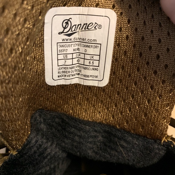 Danner Tanicus Coyote Dry Waterproof style 55317 - Picture 3 of 7